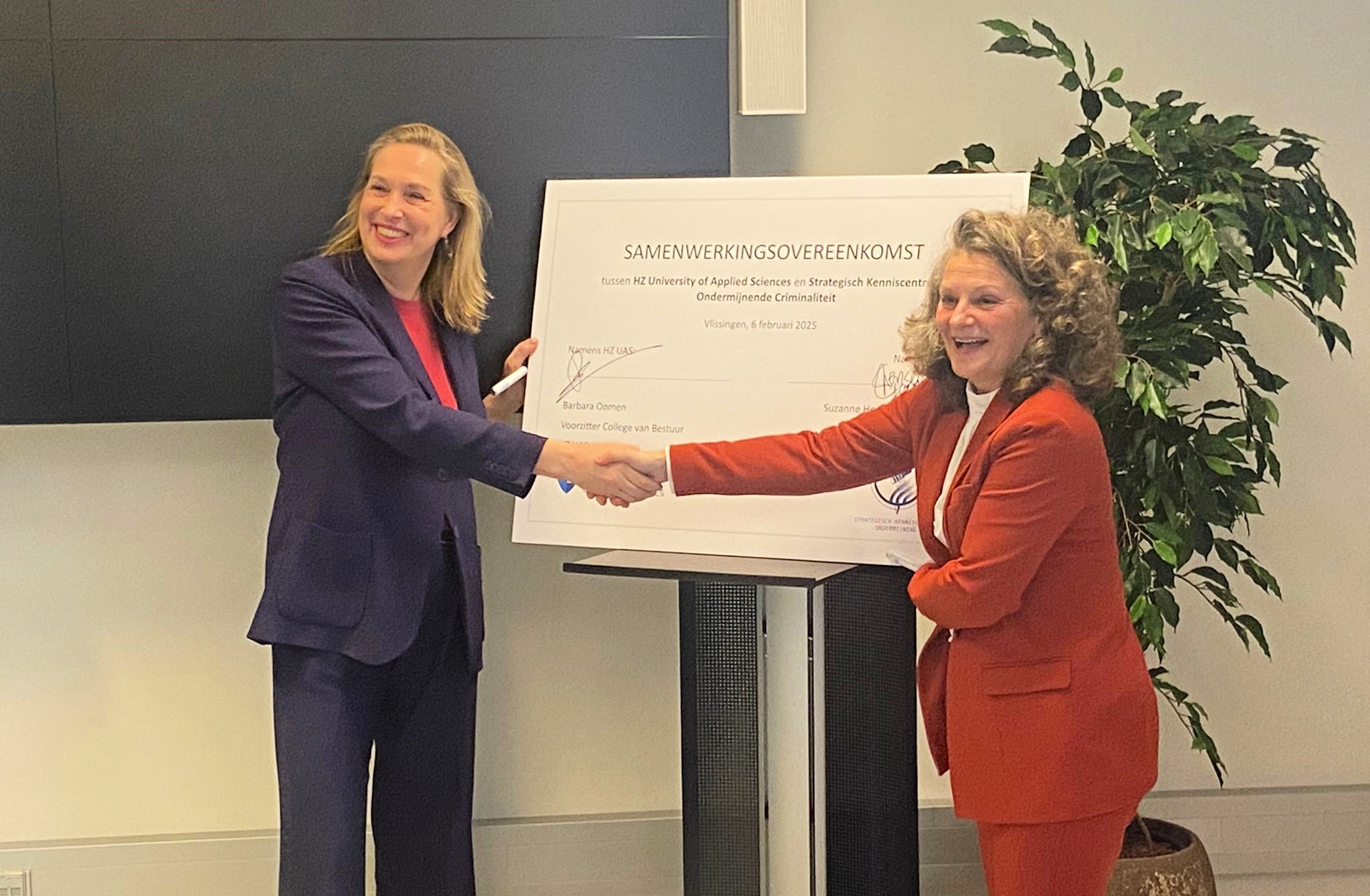 Ondertekening samenwerkingsovereenkomst